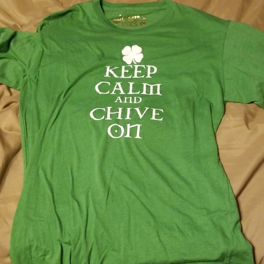 Chive Nation Large Lucky Irish T-Shirt